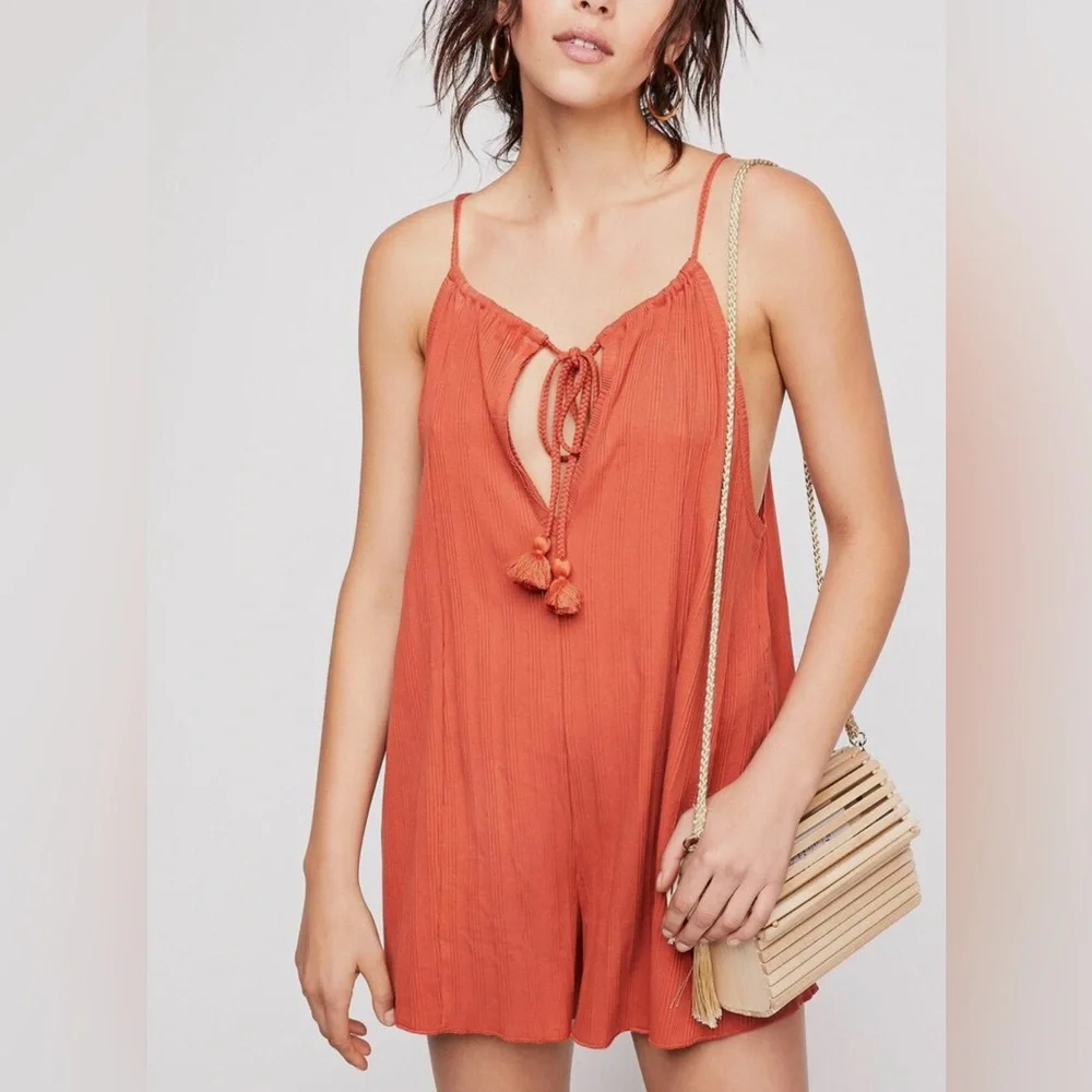 Free People ribbed one piece Big Sur play‎ suit